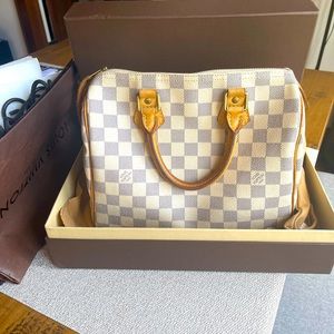 Louis Vuitton speedy Azur 25!
